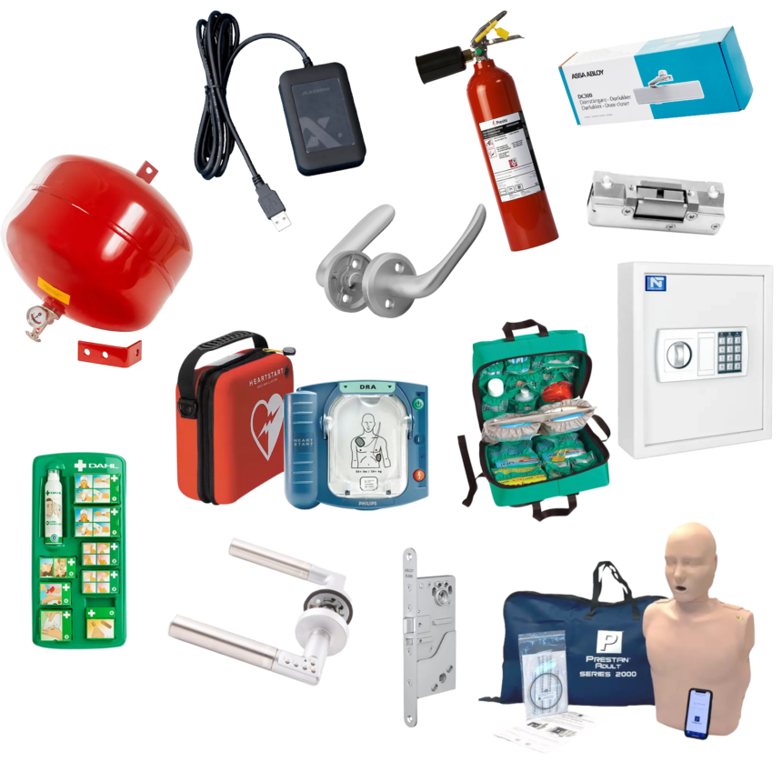 Säkerhetsprodukter för företag, industri, fastighet och privatpersoner – Över 17 000 artiklar från kända varumärken, snabb leverans från Sverige.